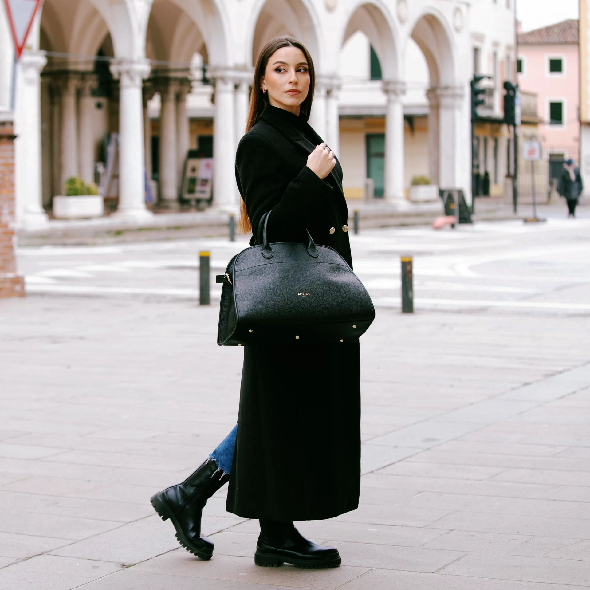 Esterna Lorenza Camminata Borsa Rosa